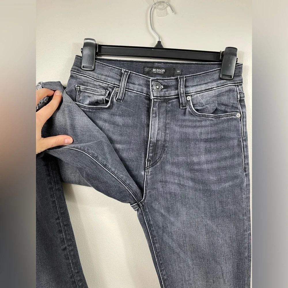 Hudson Barbara Super Skinny Denim Jeans Cotton Casual Size 26 - Picture 6 of 14
